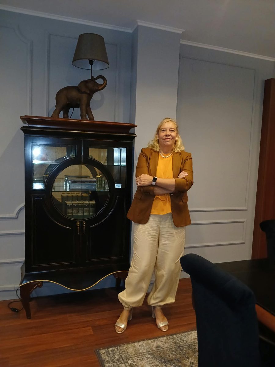 Mª Sandra Martínez Segura al despatx